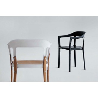 Steel Wood Chair