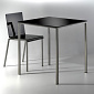 Maurizio Peregalli Mini Tavolo Inox Dining Table