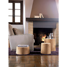 Natura Collection By RIVA Legno Vivo Small Table - Stool