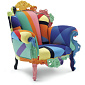 Alessandro Mendini Proust Geometrica Armchair