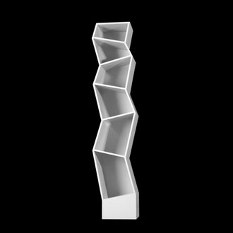 geometric shelves