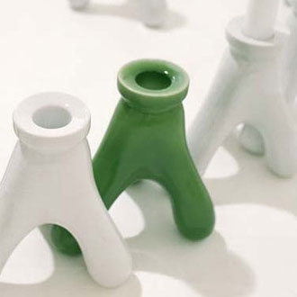 Anna Kraitz Fire Candleholder