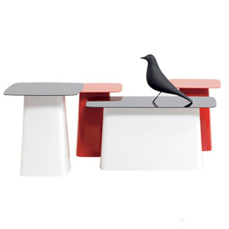Ronan and Erwan Bouroullec Metal Side Table