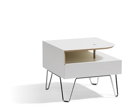 Qvarto Low Table can be used as a free standing table or linked with ...
