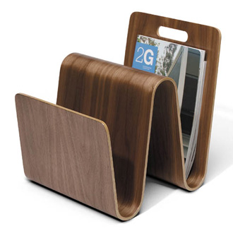 Eric Pfeiffer W Molded Ply Magazine Stand