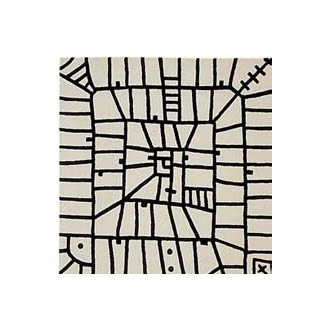 Javier Mariscal, Xano Armenter, Sybilla and Joaquim Ruiz Black On White Carpets