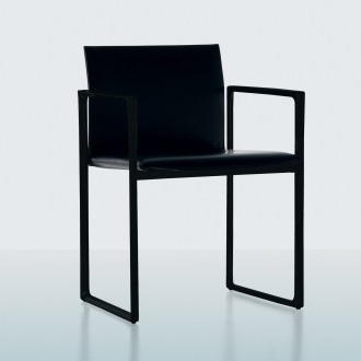 Piero Lissoni Eve All Black Chair