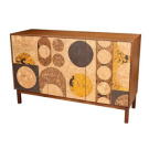 James Sanderson and Michael Iannone Cork Mosaic Sideboard