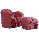Frank Gehry Red Beaver Armchair