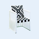 Josef Hoffmann Purkersdorf Armchair and Table