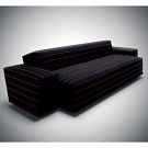 Monica F&ouml;rster Pinstripe Sofa