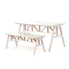 Scott Klinker A-frame Bench and Table