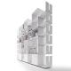 Dieffebi  Boxline CWave Bookcase